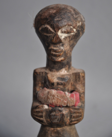 Oude authentieke tribale talisman, SONGYE, DR Congo, 1940-50