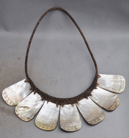 Tribal necklace, priest collar, PALANPAGANG, Ifugao, Philippines