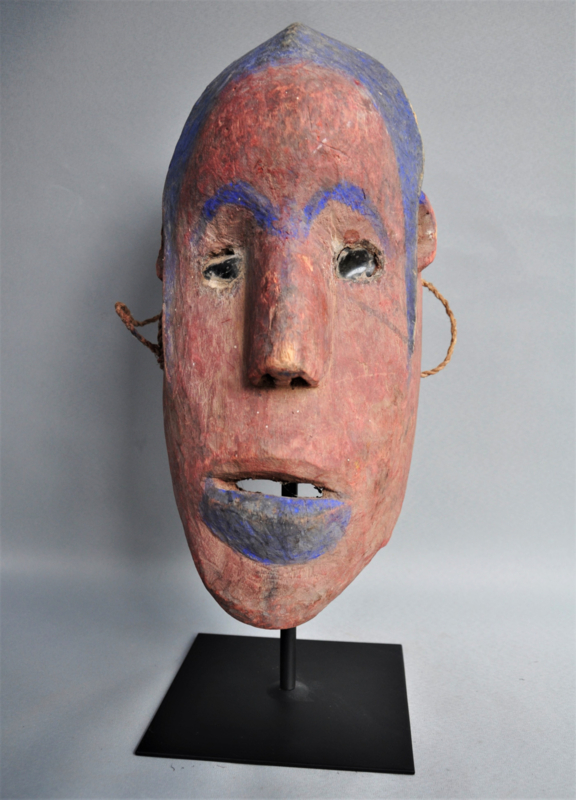 Authentiek gebruikt masker van de BOZO, Mali, 1960-70
