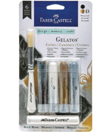 Faber Castell Gelatos - Pigment Sticks - Masquerade 4 st.