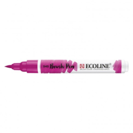 Brush pen Ecoline Paars Rood Violet (545) - 1 stuk