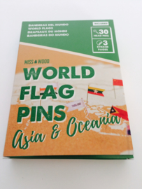 World Flag Pins - Azië & Oceanië