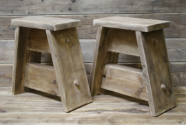 Houten kruk