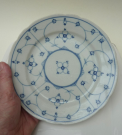 Blau Saks porseleinen bord 19e eeuw