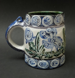 Kamionka Lysa Gora Polen keramische grote pul jaren 60