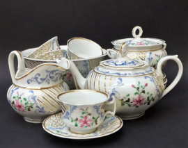 Vieux Paris porcelain tea service 19th century