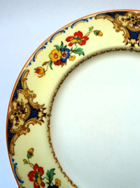 Alfred Meakin Art Deco dinner plates Cader