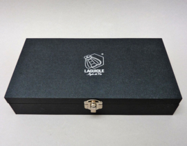 Laguiole boxed set of stainless steel forks