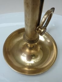 Brass ejector chamberstick 19th century