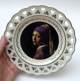 Meisje met de Parel bordje