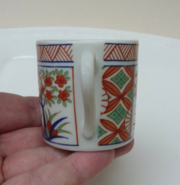 Japanese Imari ware espresso cups 1940s