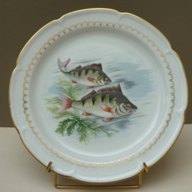 French porcelain fish service