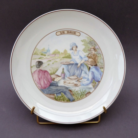 Pillivuyt Les Fromages Franse kaas borden set