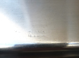 Tischfein mid century stainless steel toast rack