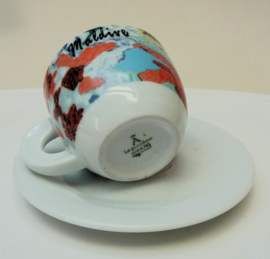 Ancap Edizione Espresso Dream Islands 1998 kop en schotel Maldive