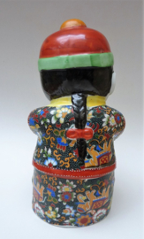 Jintong Golden Boy porcelain statue