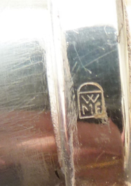 WMF Mid Century silver plated napkin holder
