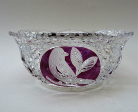 Hofbauer Crystal The Byrdes Collection chocolate bowl