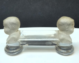Baccarat kristallen messenleggers model 549 Houdon