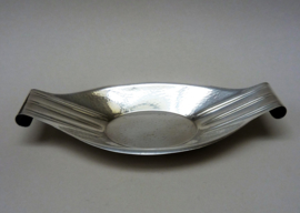 Gero Art Deco gehamerd verzilverd bonbonschaaltje