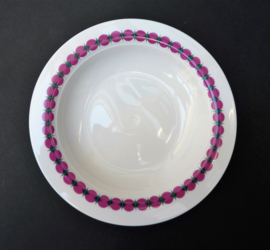 Thomas Rotunda pink green deep plate