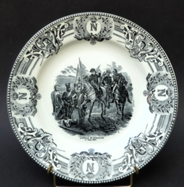 Boch La Louviere Napoleon bord De slag bij Friedland