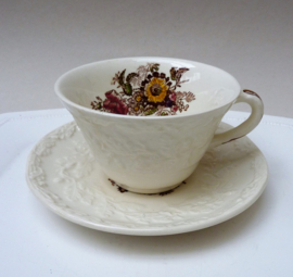 Mason's Friarswood breakfast cup with saucer