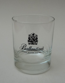 Ballantines whisky tumbler glas