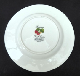 Roy Kirkham Fruit Garden Strawberry mug and bread and butter plate