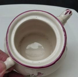 K & G Luneville Old Strasbourg faience roomstel 19e eeuw