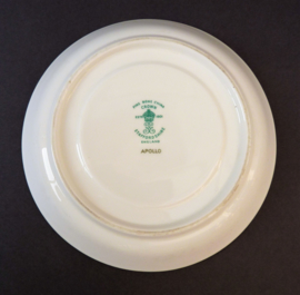 Crown Staffordshire Apollo koffiekop en schotel