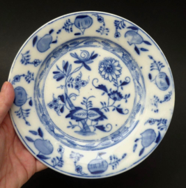 Louis Regout Zwiebelmuster bord Glad 20 cm