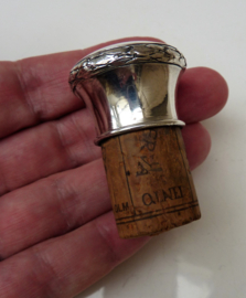 Silver bottle cork Germany 20th century