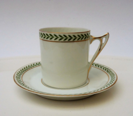 Jaeger Marktredwitz Art Deco demitasse espresso kopjes