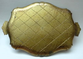 Florentijns dienblad met prent