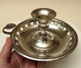 Vintage verzilverde blaker 