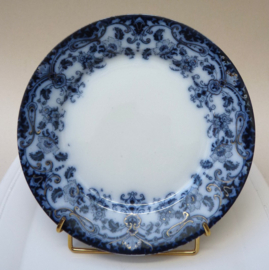 Grimwades Upper Hanley Pottery semi porcelain Flow Blue borden