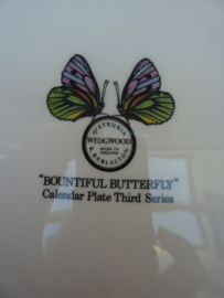 Wedgwood kalenderbord 1973 Bountiful Butterfly
