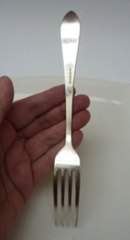 Gero GZ Spitsfilet verzilverde dinervork