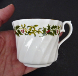 Royal Delfesta Christmas cup with saucer