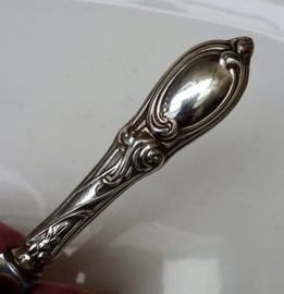 Sterling silver Rococo style childs cutlery