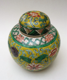 Chinese Bao Siangh Hua ginger jar 19th century