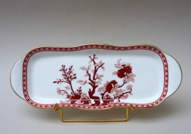 Coalport Indian Tree Coral oblong tray