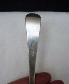 Gero GZ model 220 Parelrand verzilverde dessertlepel