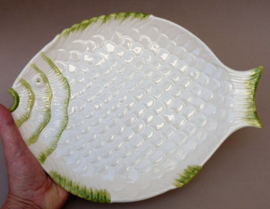 Barettoni Nove Italy fish plate