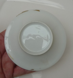 German porcelain Silhouette cabinet cup early 19th century