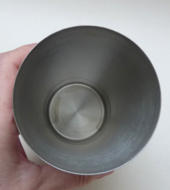 RVS cocktailshaker met recept aanduiding