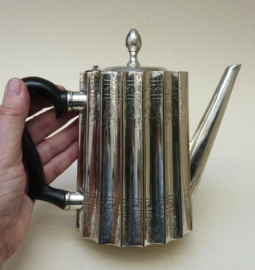 Engels verzilverd thee koffie servies