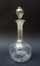 Murano glass decanter 19th century