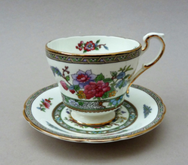 Paragon Tree of Kashmir footed cup with saucer